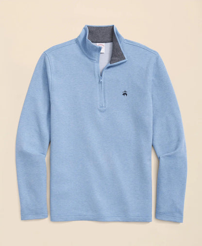 Cotton Blend Pique Quarter-Zip | Brooks Brothers for sale