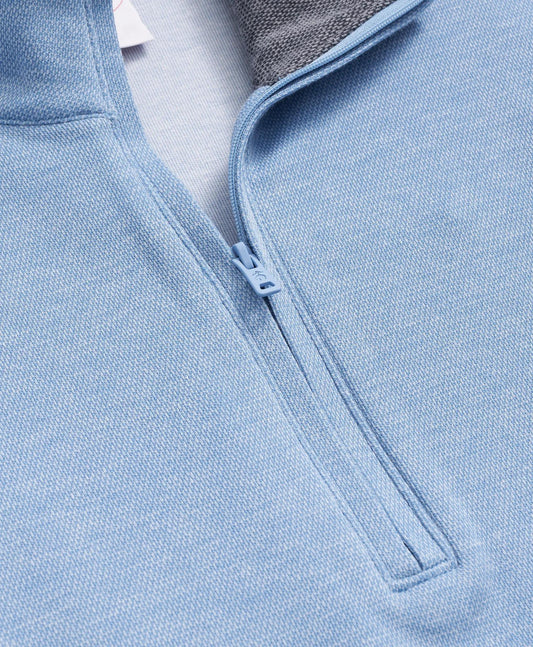 Cotton Blend Pique Quarter-Zip | Brooks Brothers for sale