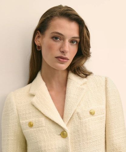 Boucle Notch-Lapel Jacket | Brooks Brothers cheap