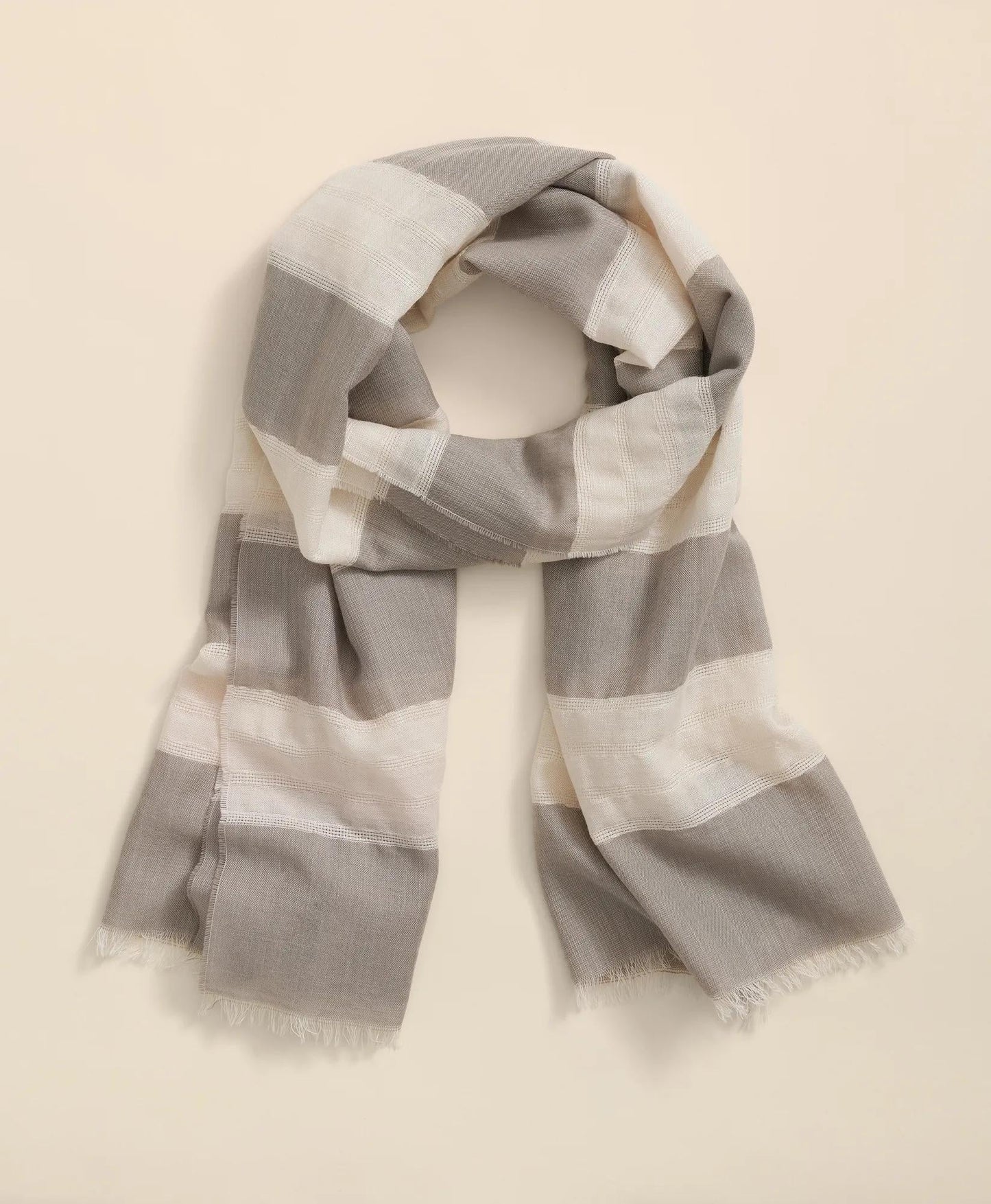 Wool-Silk Blend Shimmer Scarf | Brooks Brothers discount