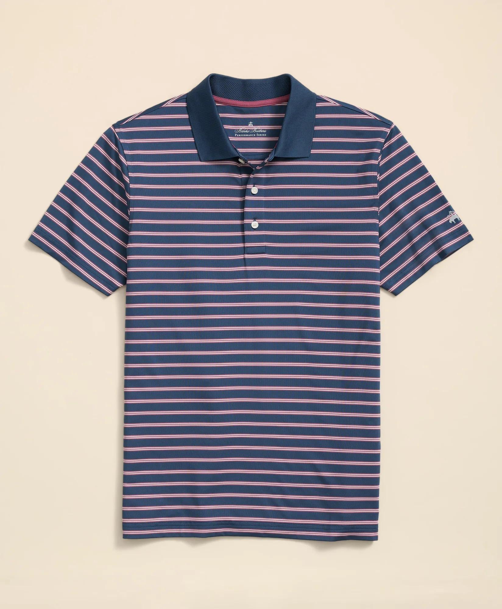Performance Series BB#1 Striped Polo Shirt | Brooks Brothers sale