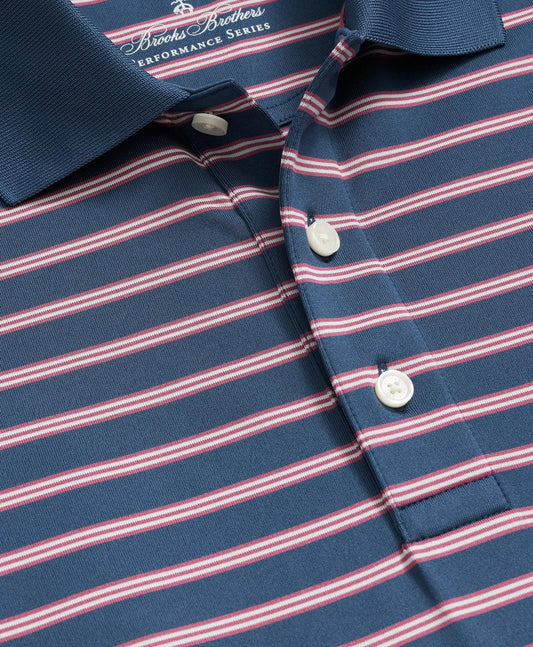 Performance Series BB#1 Striped Polo Shirt | Brooks Brothers sale