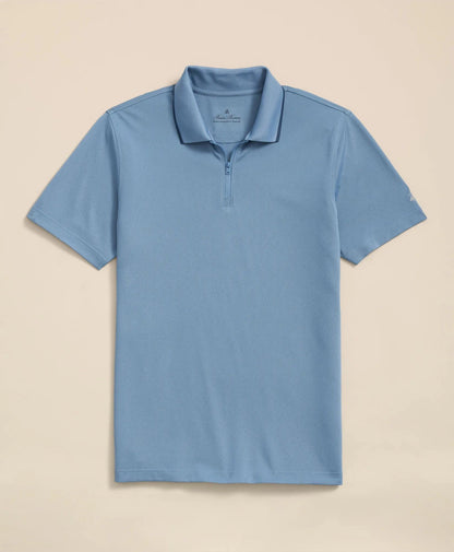 Performance Series Quarter-Zip Pique Polo Shirt | Brooks Brothers sale