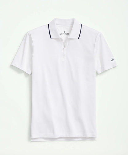 Performance Series Quarter-Zip Pique Polo Shirt | Brooks Brothers sale - US 1508