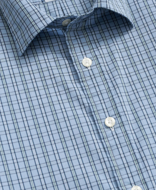 Performance Series Stretch Spread Collar, Check Sport Shirt | Brooks Brothers discount