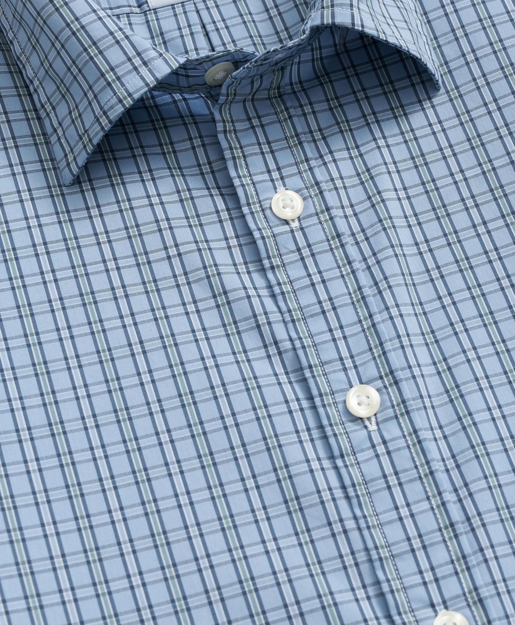 Performance Series Stretch Spread Collar, Check Sport Shirt | Brooks Brothers discount