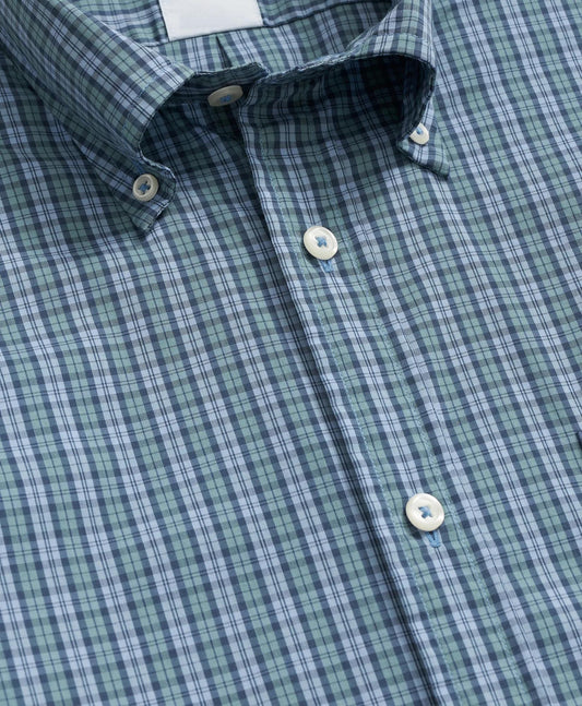 Performance Series Stretch Polo Button-Down Collar, Tartan Sport Shirt | Brooks Brothers on sale