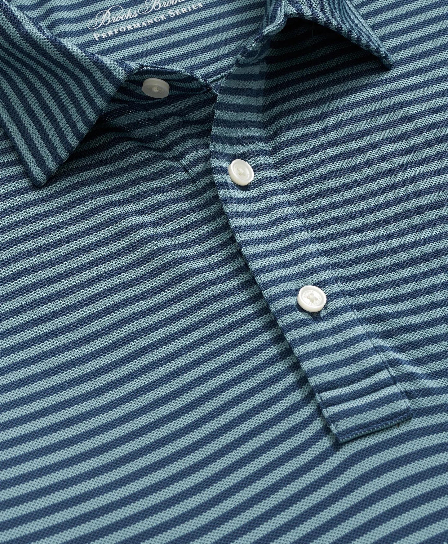 Performance Series Vintage Stripe Pique Polo Shirt | Brooks Brothers discount