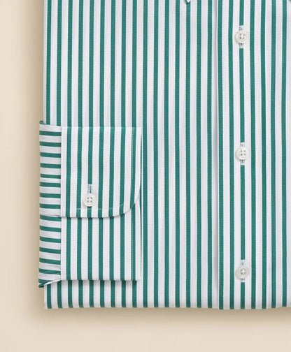 The Archive Supima® Cotton Bengal Stripe Dress Shirt | Brooks Brothers on sale