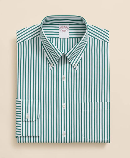 The Archive Supima® Cotton Bengal Stripe Dress Shirt | Brooks Brothers on sale