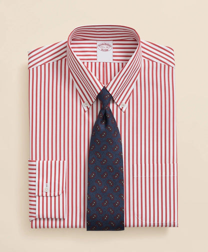 The Archive Supima® Cotton Bengal Stripe Dress Shirt | Brooks Brothers on sale - US 6647