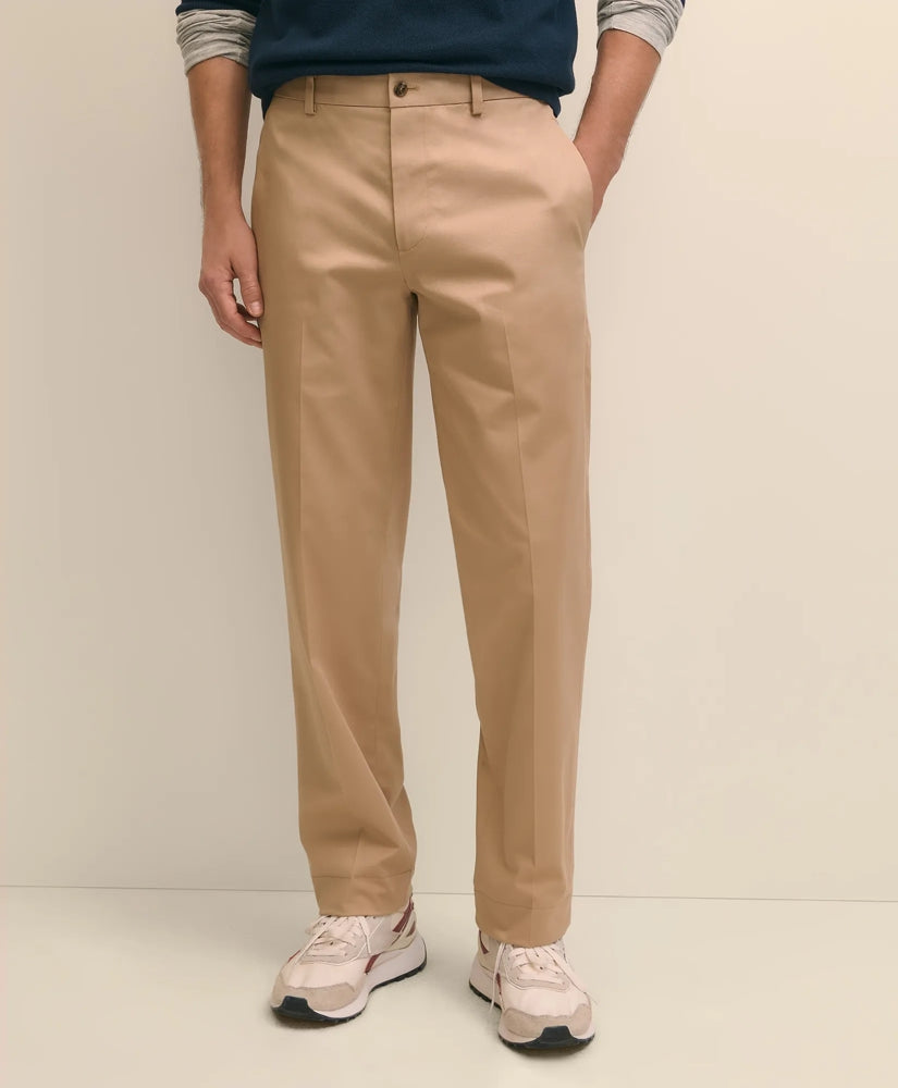 Regular Fit Stretch Cotton Advantage Chino® Pants | Brooks Brothers on sale