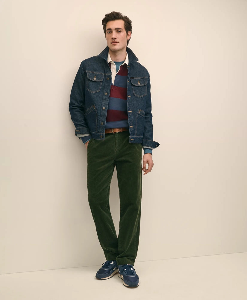 Regular Fit Wide-Wale Corduroy Pants | Brooks Brothers on sale - US 6602