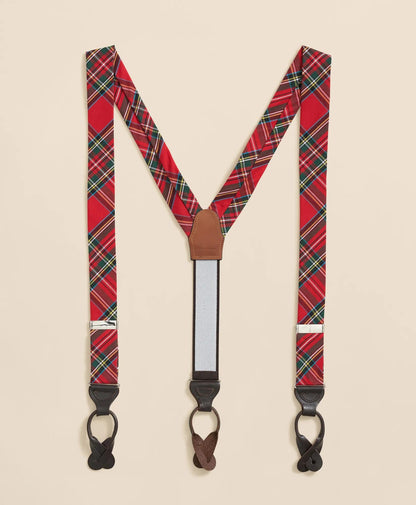 Royal Stewart Tartan Suspenders | Brooks Brothers for sale