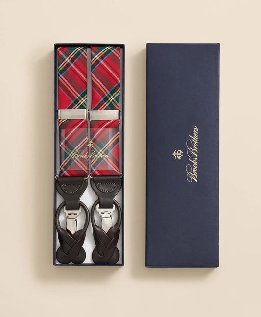 Royal Stewart Tartan Suspenders | Brooks Brothers for sale