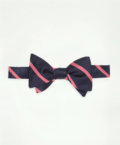 Silk BB#3 Rep Striped Bow Tie | Brooks Brothers for sale