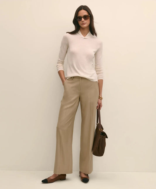 Silk Cashmere Twist Neck Sweater | Brooks Brothers for sale