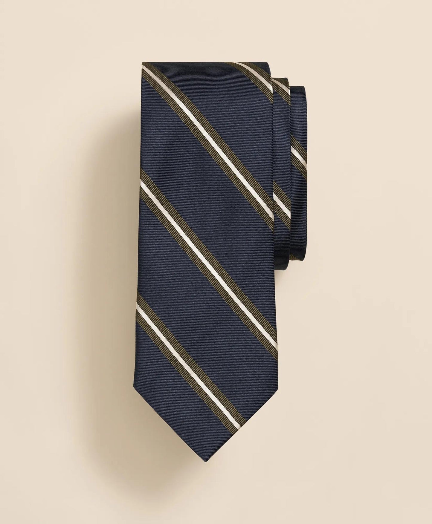 Silk Frame Striped Tie | Brooks Brothers discount