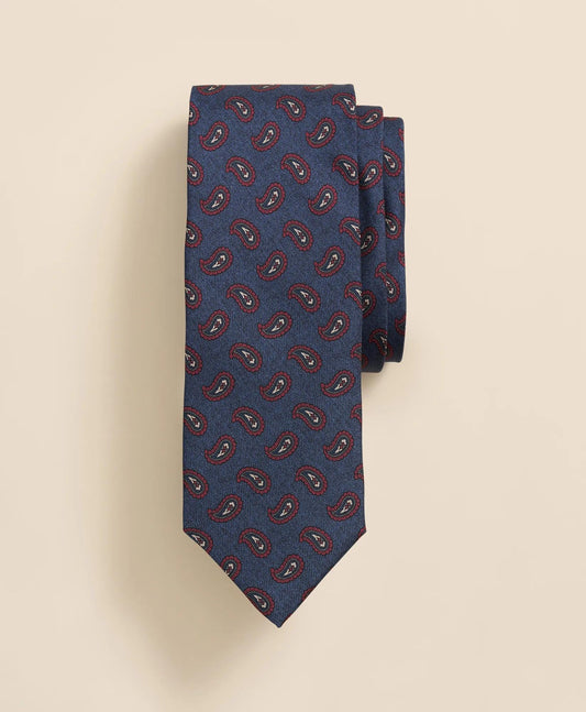 Silk Ornate Pine Tie | Brooks Brothers discount