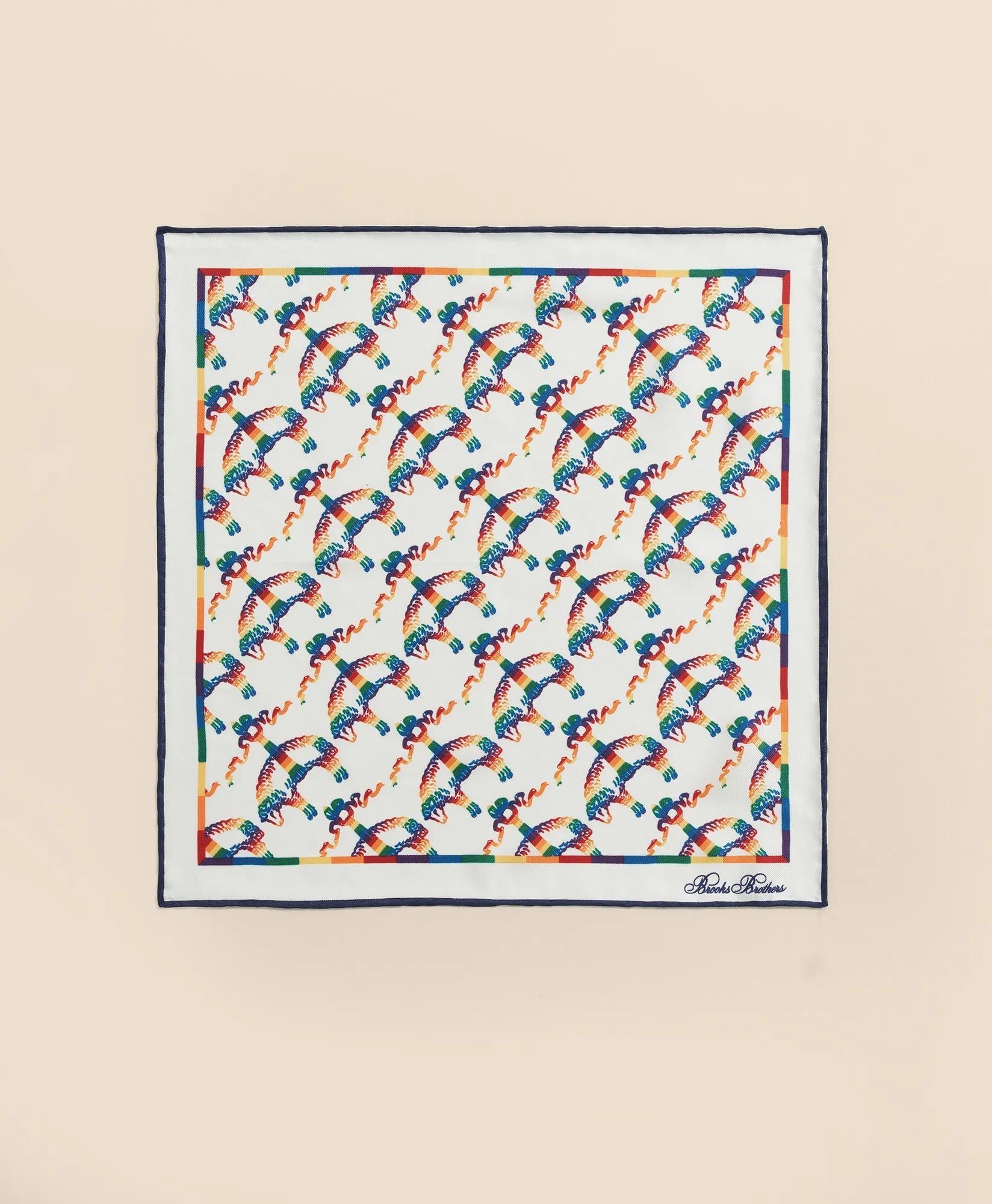Silk Pride Pocket Square | Brooks Brothers discount