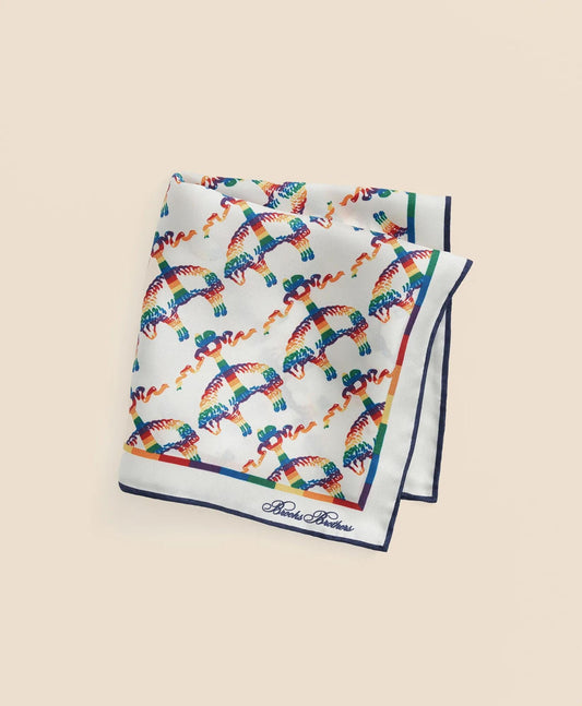 Silk Pride Pocket Square | Brooks Brothers discount