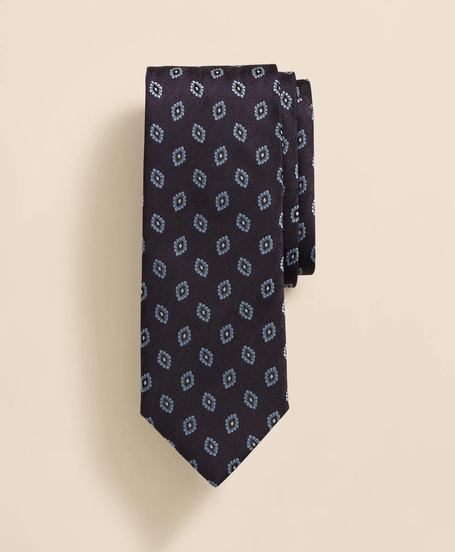 Silk Spaced Flower Tie | Brooks Brothers for sale