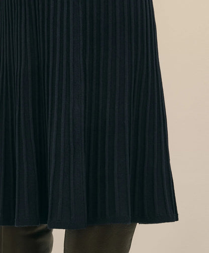 Silk Viscose Pleated Sweater Skirt | Brooks Brothers discount