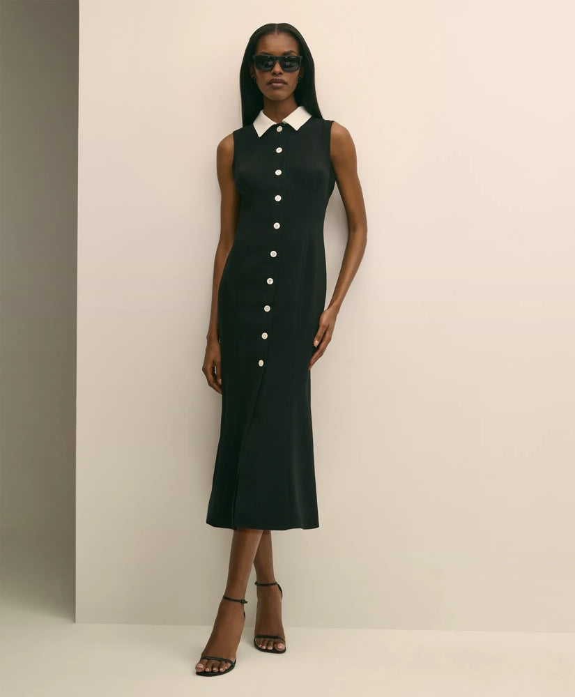 Sleeveless Shirt Dress | Brooks Brothers cheap