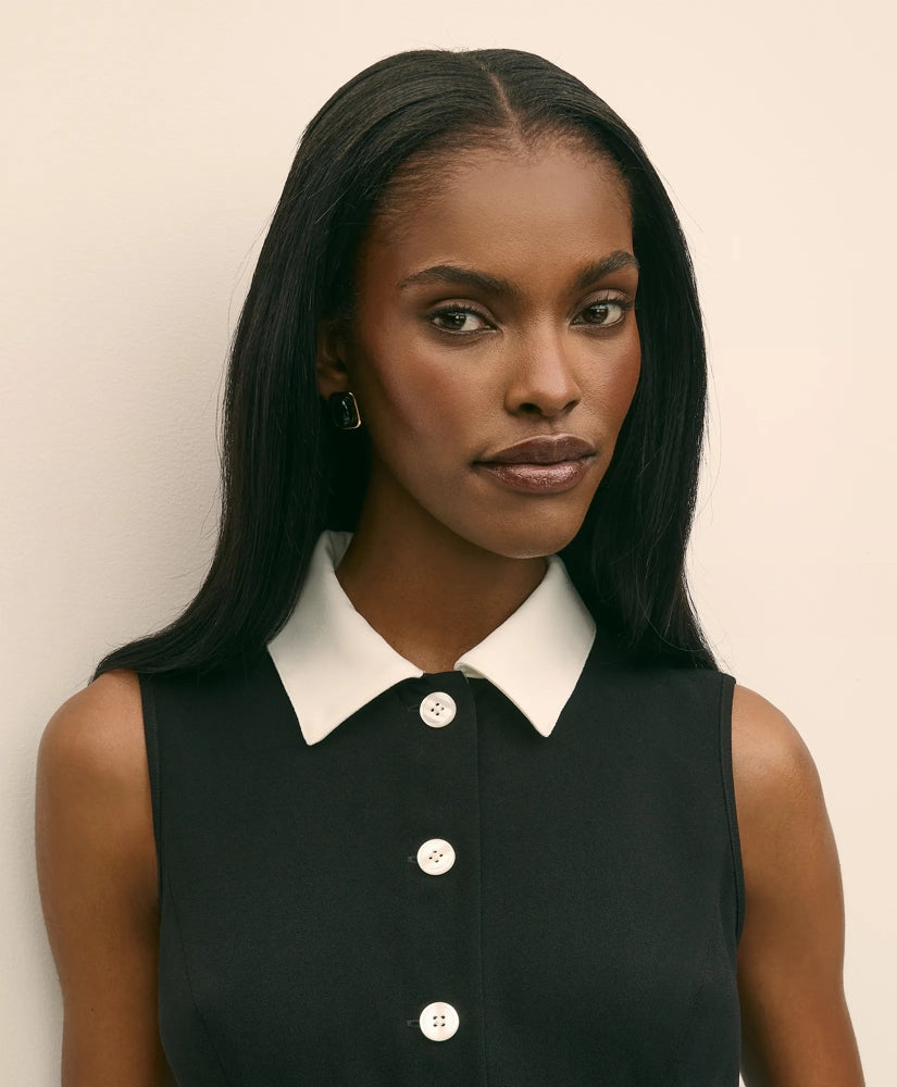Sleeveless Shirt Dress | Brooks Brothers cheap