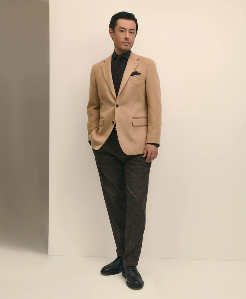 Slim Fit Camel Hair Twill 1818 Sport Coat | Brooks Brothers cheap