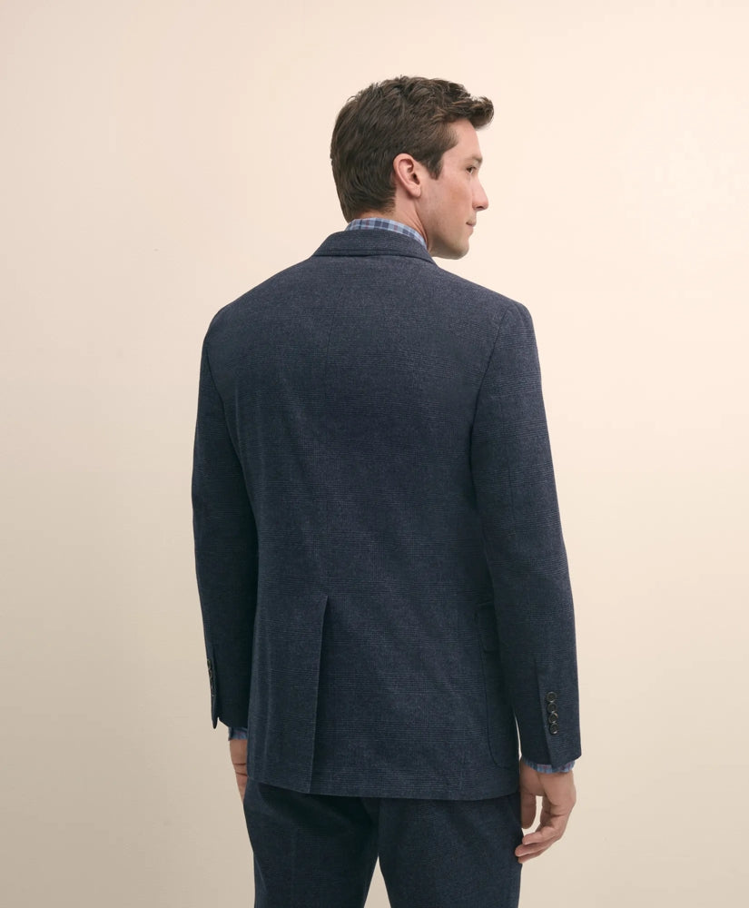 Slim Fit Check Suit Jacket in Brushed-Cotton | Brooks Brothers sale