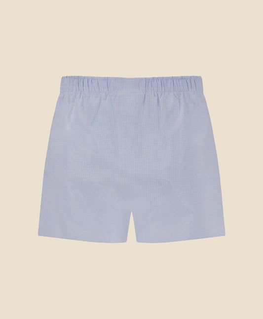 Slim Fit Cotton Broadcloth Windowpane Boxers | Brooks Brothers cheap