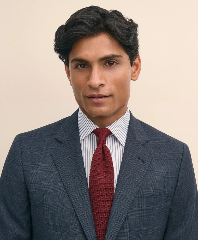 Slim Fit Wool Check 1818 Suit | Brooks Brothers cheap
