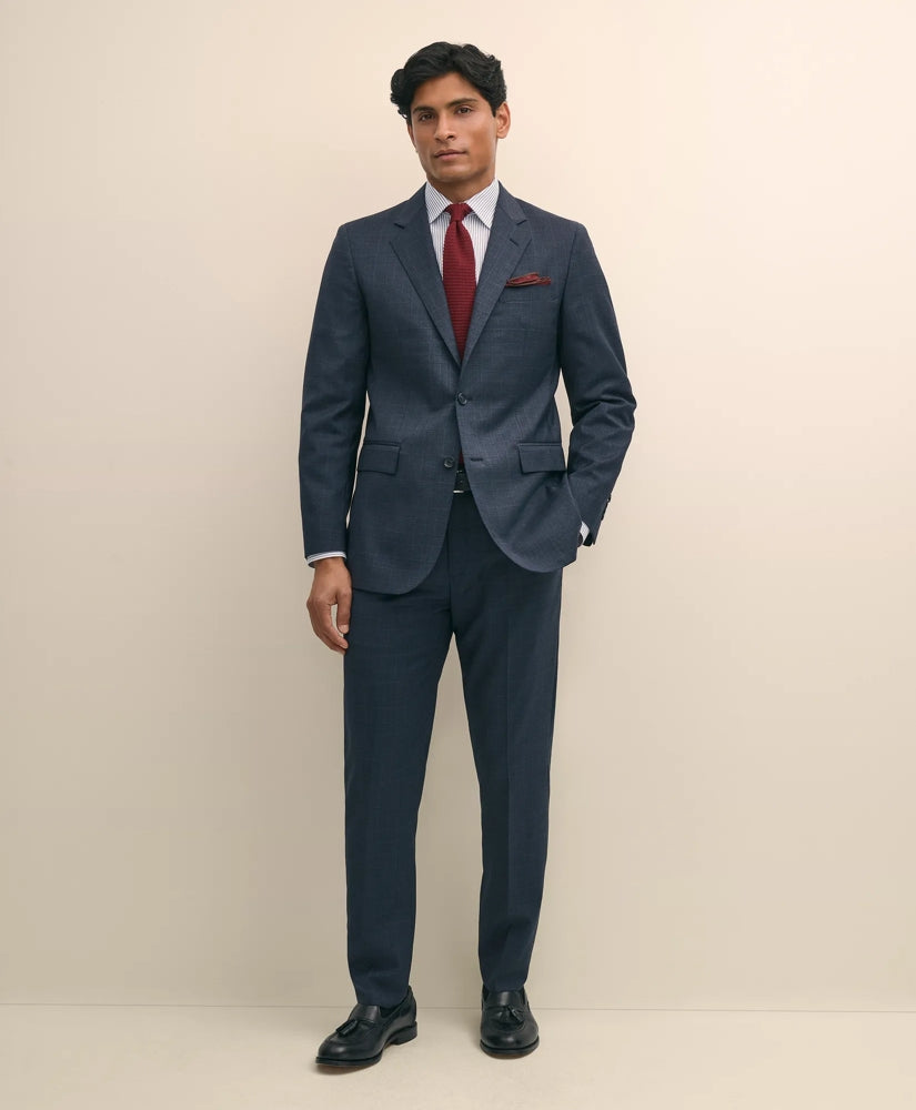 Slim Fit Wool Check 1818 Suit | Brooks Brothers cheap