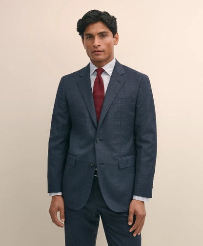 Slim Fit Wool Check 1818 Suit | Brooks Brothers cheap