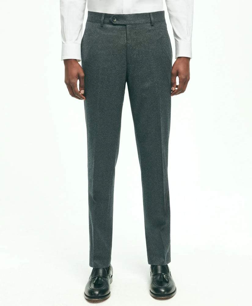 Slim Fit Wool Flannel Dress Pants | Brooks Brothers sale - US 1488