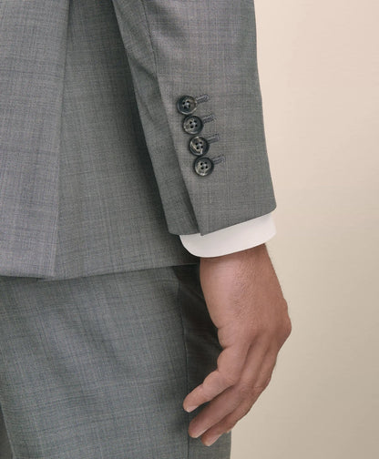 Slim Fit Wool Sharkskin 1818 Suit | Brooks Brothers cheap