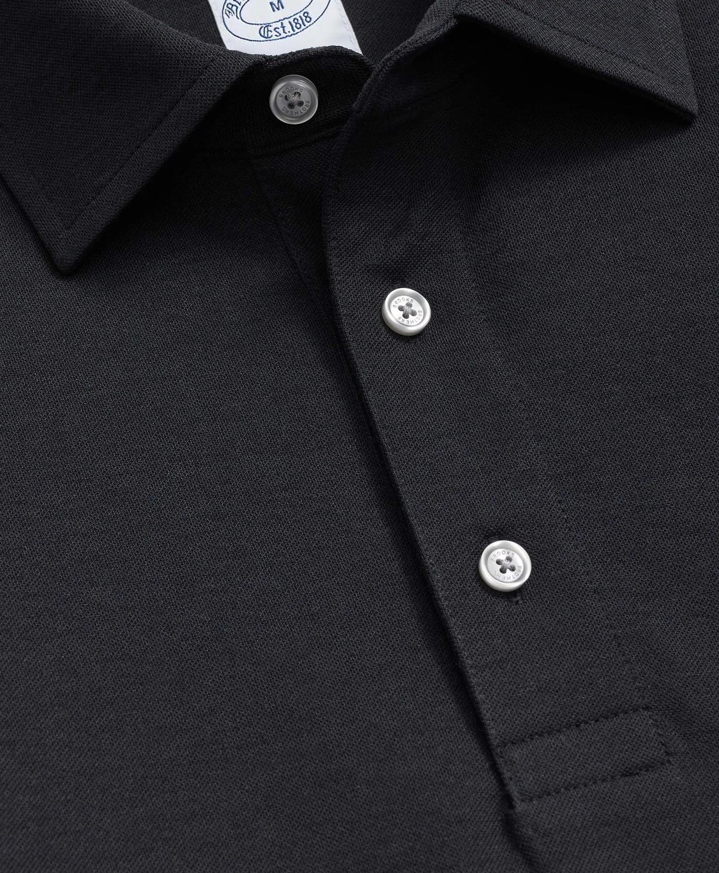 Spread Collar Long-Sleeve Polo Shirt | Brooks Brothers online