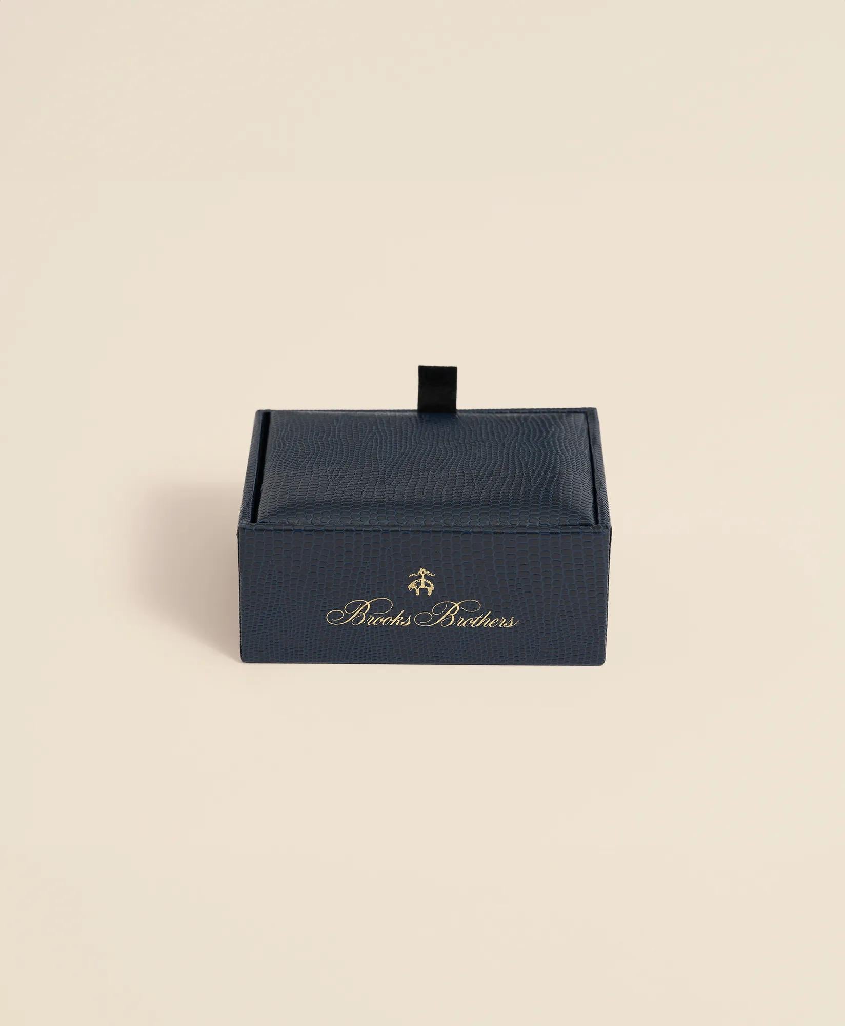Sterling Silver Engravable Rhodium-Plated Cufflinks | Brooks Brothers on sale