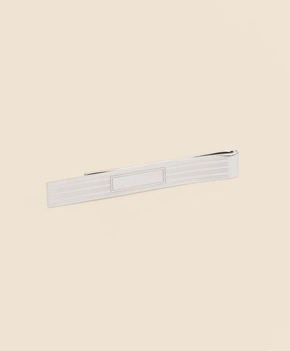 Sterling Silver Engravable Rhodium-Plated Tie Clip | Brooks Brothers sale - US 9432