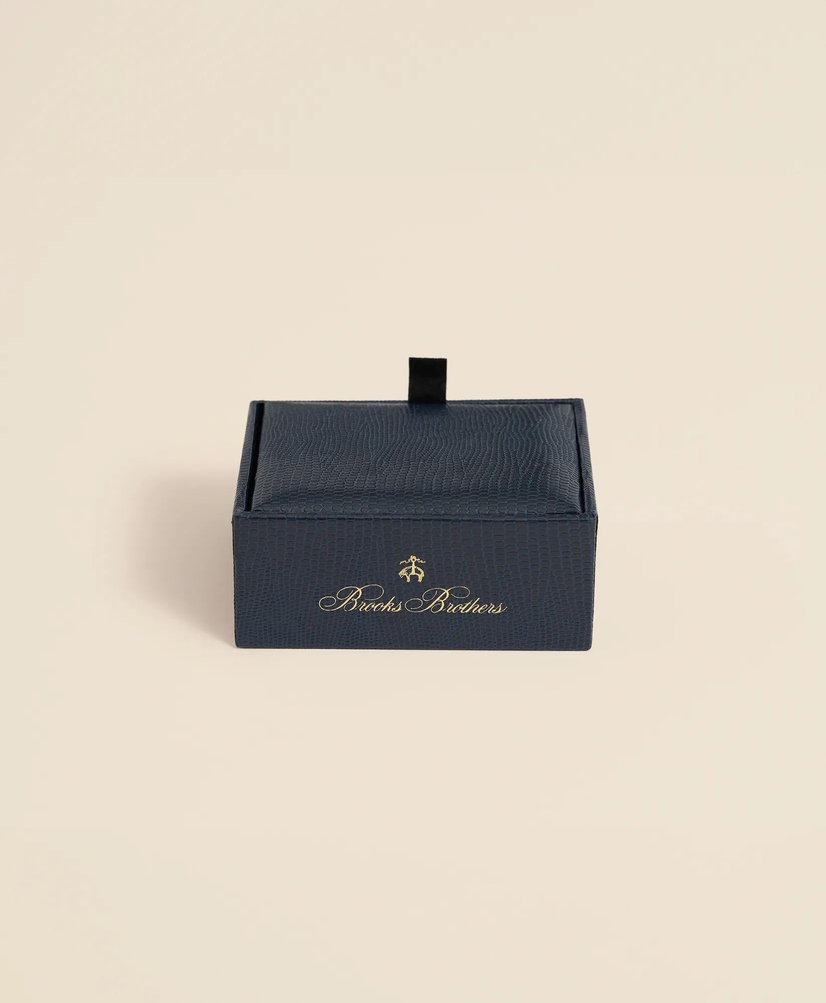 Sterling Silver Oval Rhodium-Plated Cufflinks | Brooks Brothers on sale