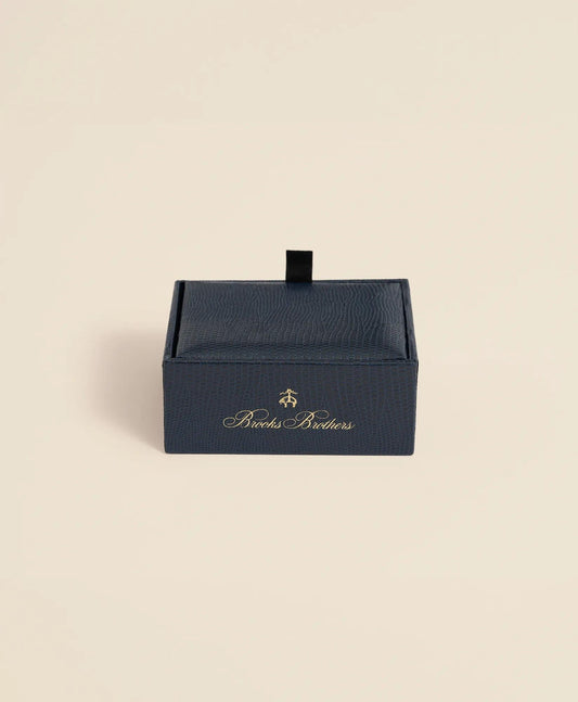 Sterling Silver Rhodium-Plated Knot Cufflinks | Brooks Brothers on sale