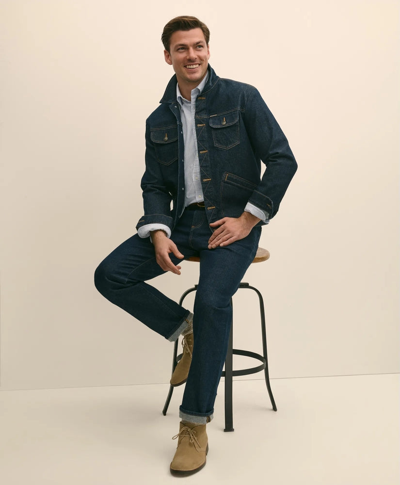 Straight Fit Denim Jeans | Brooks Brothers sale - US 4070