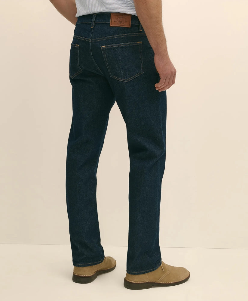 Straight Fit Denim Jeans | Brooks Brothers discount