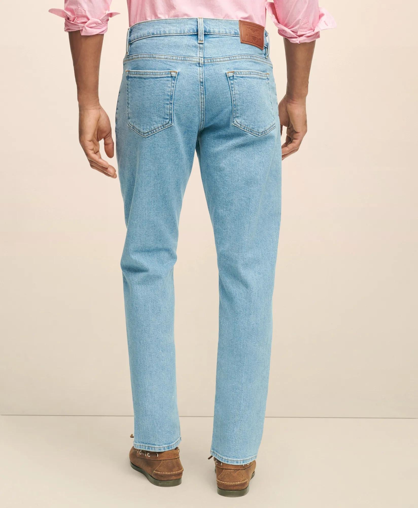 Straight Fit Denim Jeans | Brooks Brothers sale