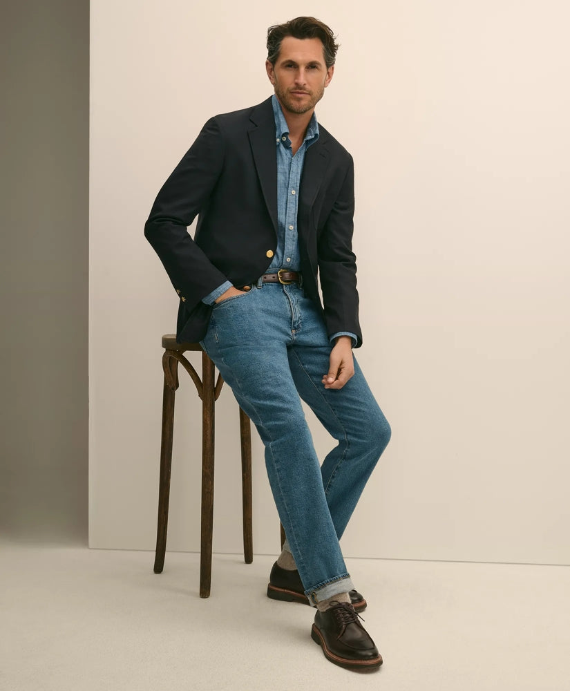 Straight Fit Denim Jeans | Brooks Brothers sale - US 4070