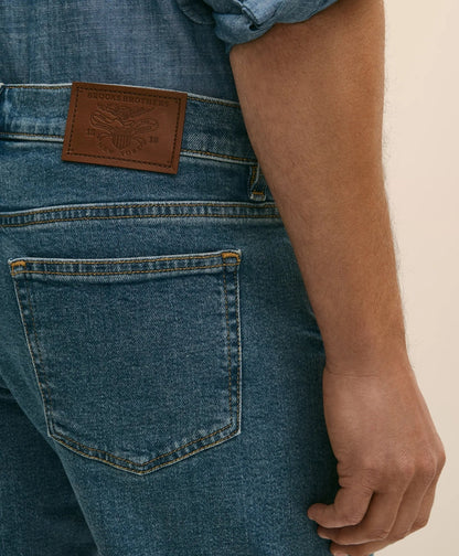 Straight Fit Denim Jeans | Brooks Brothers on sale