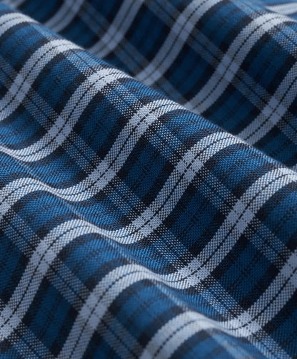 Stretch Cotton Non-Iron Oxford Polo Button Down Collar, Mini Tartan Shirt | Brooks Brothers on sale