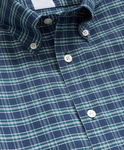 Stretch Non-Iron Oxford Button-Down Collar, Check Shirt | Brooks Brothers on sale