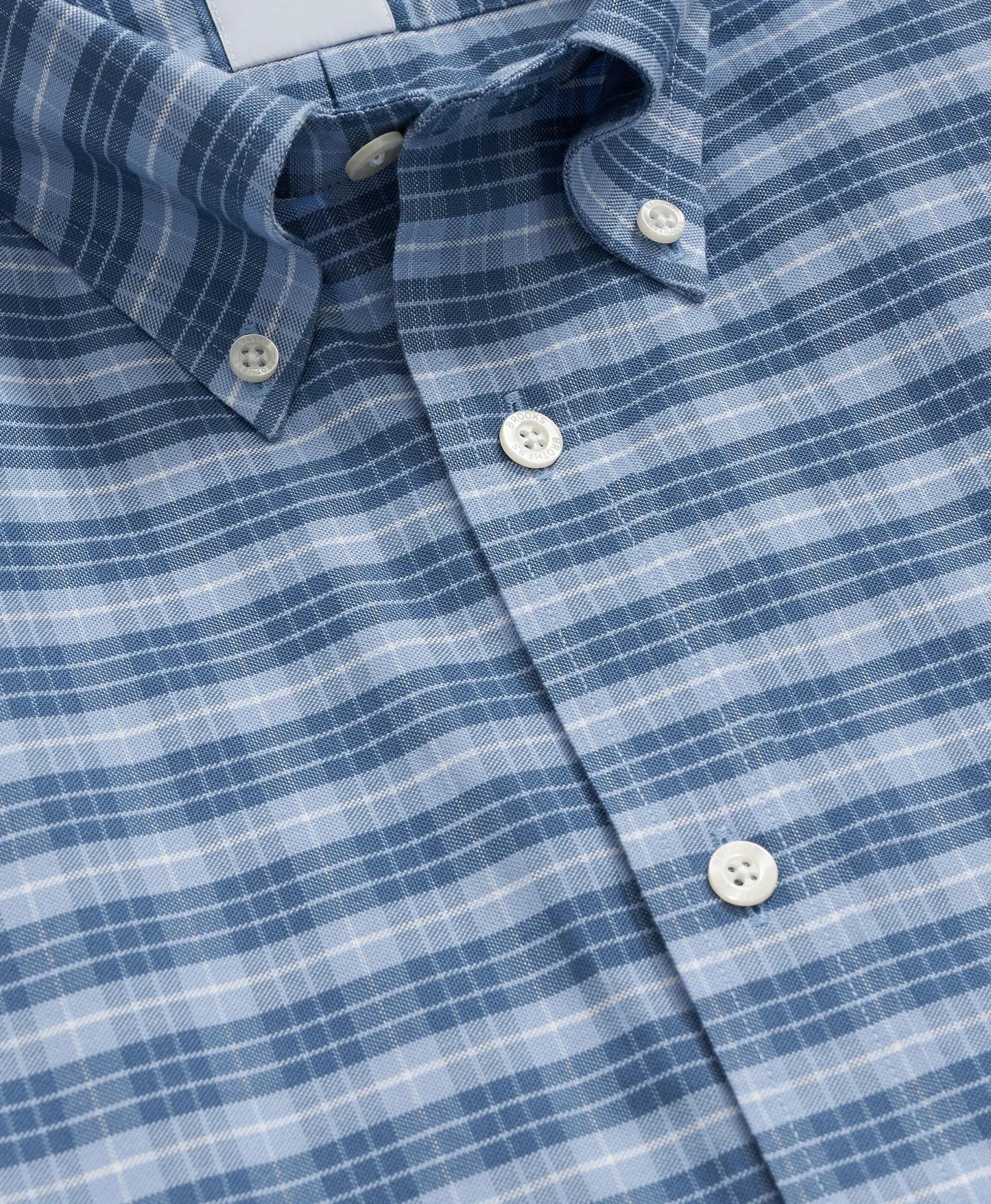 Stretch Non-Iron Oxford Button-Down Collar, Tartan Sport Shirt | Brooks Brothers online